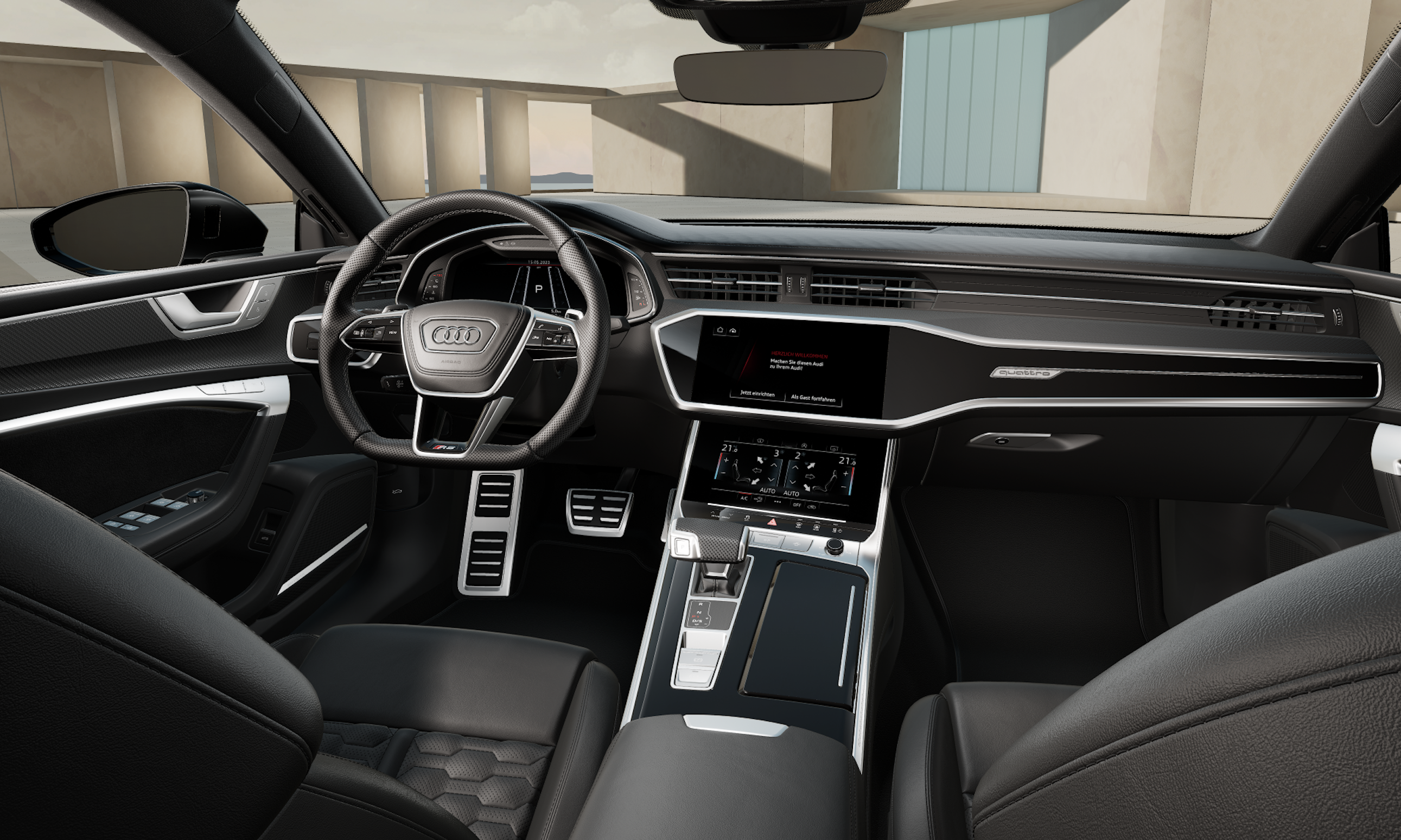 AUDI RS7 SPORTBACK PERFORMANCE | SKLADEM | NOVÉ ČESKÉ AUTO | V8 BITURBO 630 KONÍ | BÍLÁ GLETSCHER METALÍZA | ČERNÁ PROŠÍVANÁ KŮŽE | KERAMICKÉ BRZDY | MAX VÝBAVA | VIP SLEVA | NÁKUP ONLINE | AUTOiBUY.com